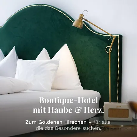 Boutiquehotel Zum Goldenen Hirschen 그문덴